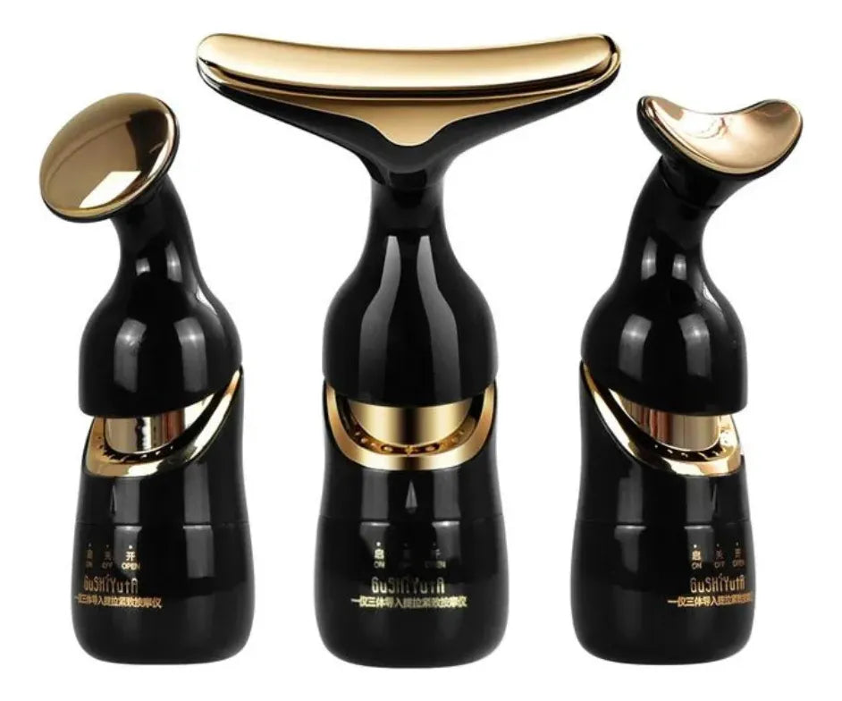 Masajeador Facial 3 En 1