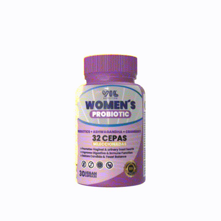 WOMEN'S PROBIOTIC™ – Probiótico avanzado para equilibrar tu flora íntima y prevenir infecciones