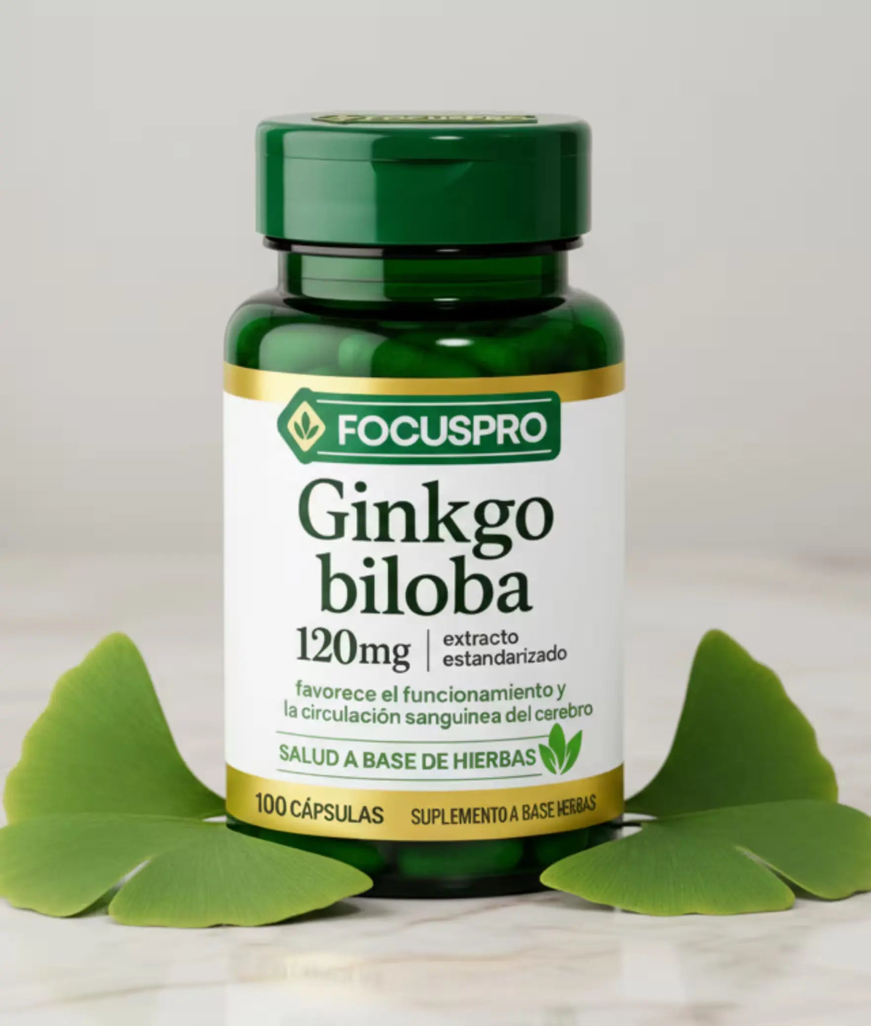 FOCUS GINKGO™ – Fórmula natural para concentración y claridad mental