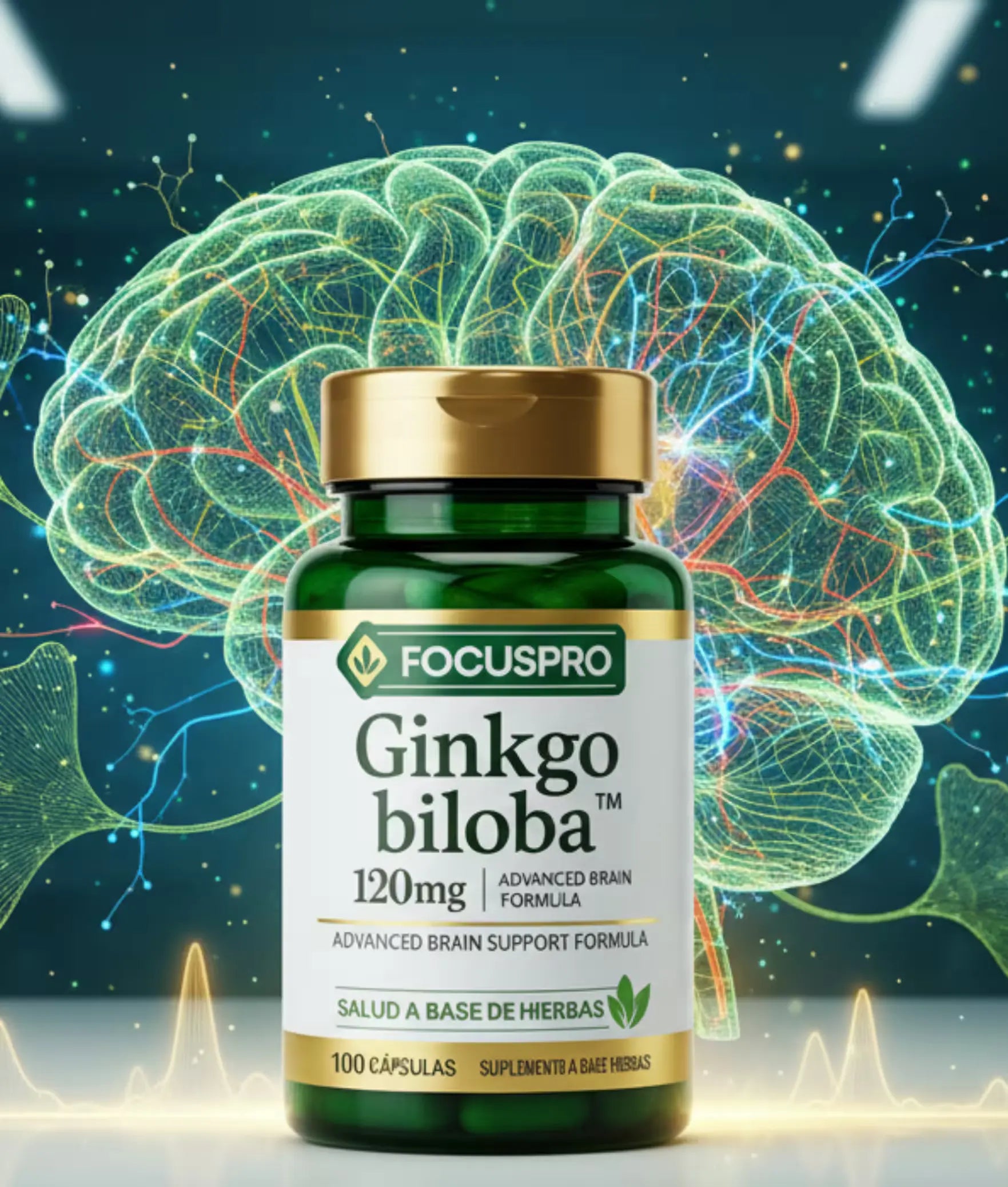 FOCUS GINKGO™ – Fórmula natural para concentración y claridad mental