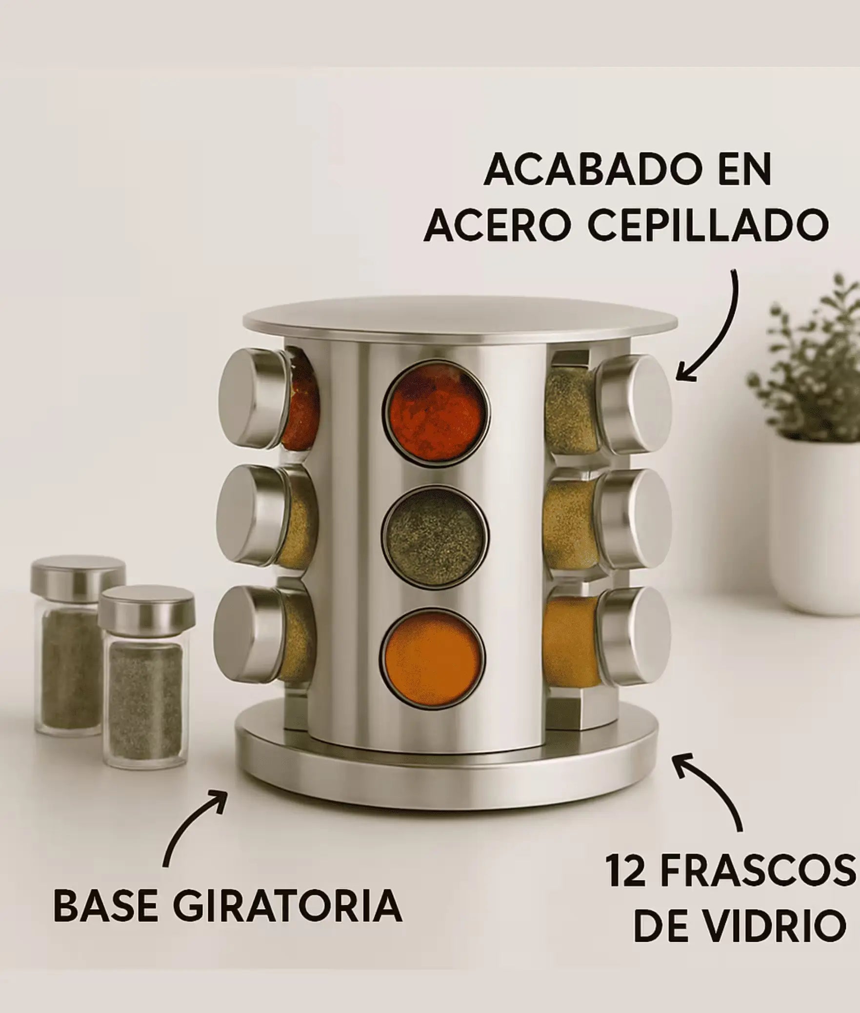 Carrusel de condimentos Premium