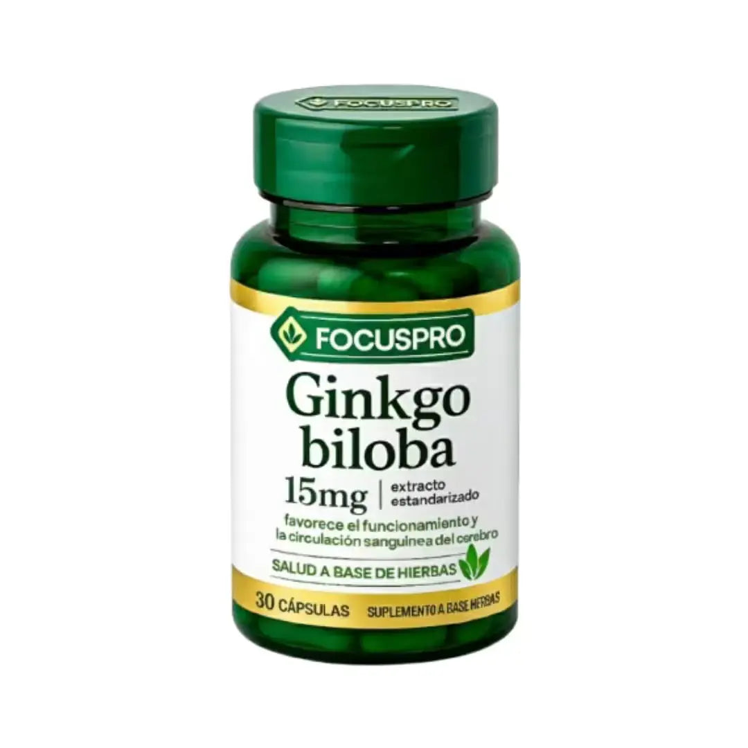 FOCUS GINKGO™ – Fórmula natural para concentración y claridad mental