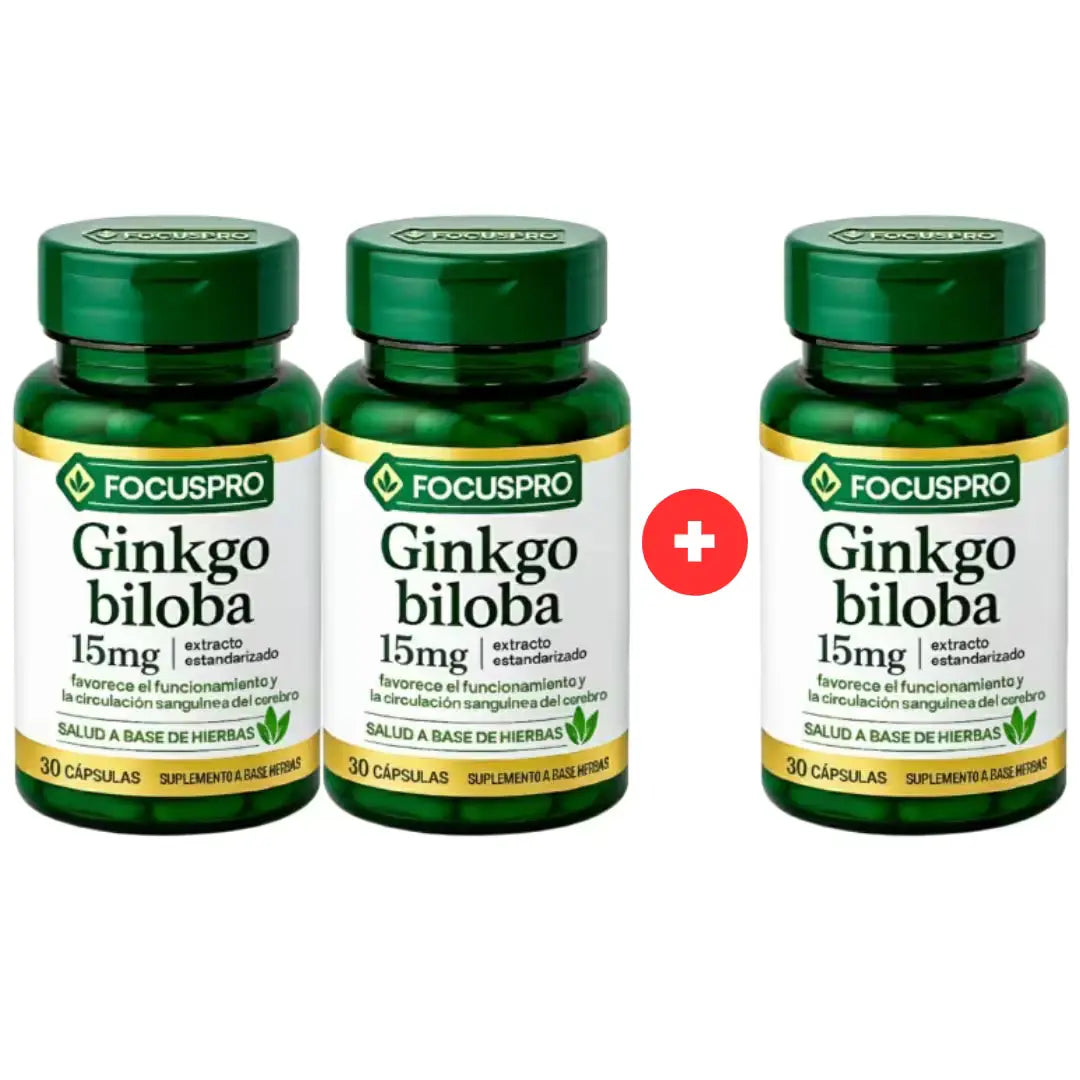 FOCUS GINKGO™ – Fórmula natural para concentración y claridad mental