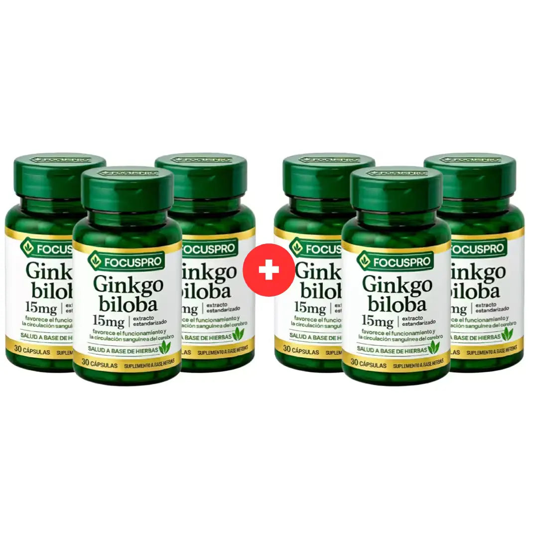 FOCUS GINKGO™ – Fórmula natural para concentración y claridad mental