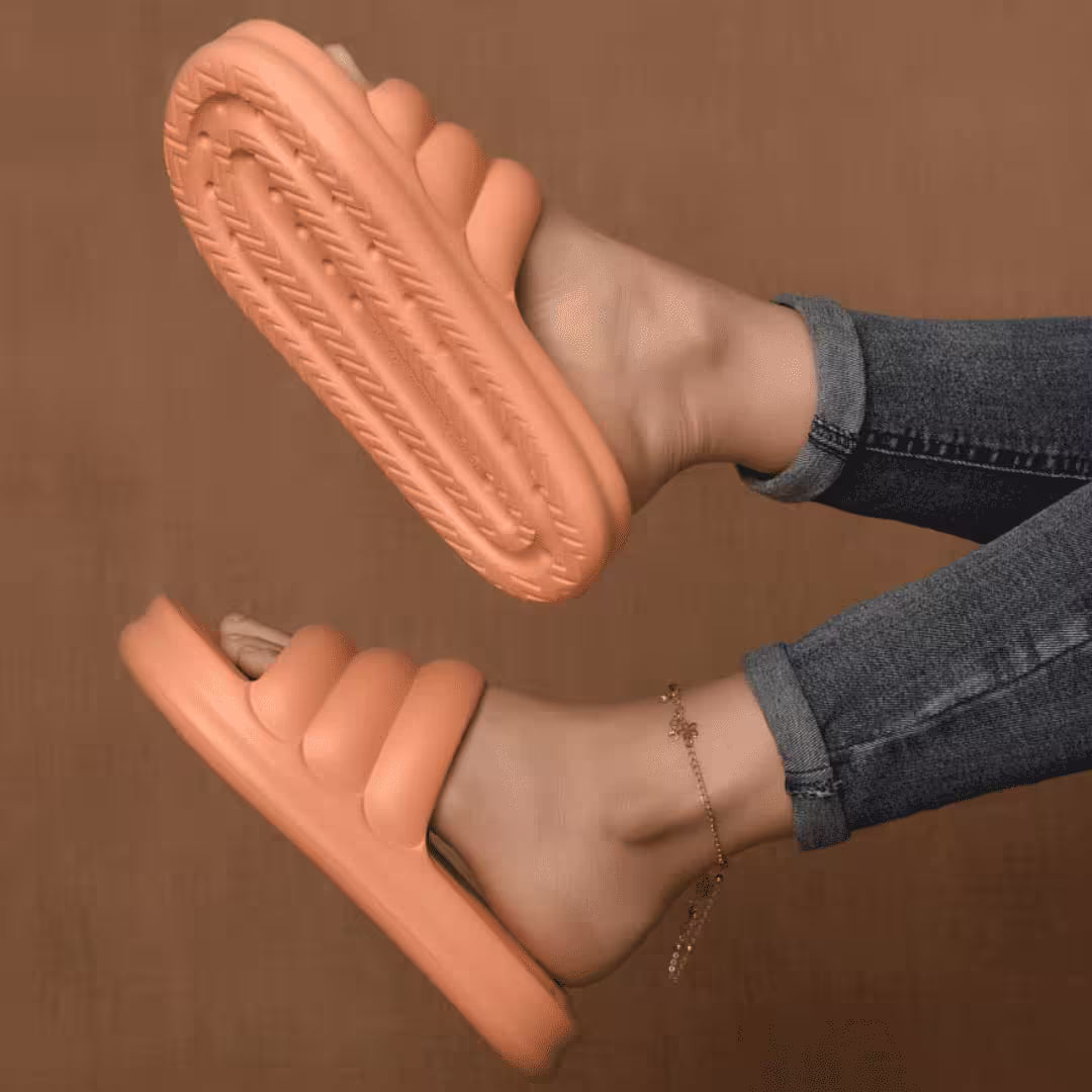 Marshmello – Pantuflas Cómodas tipo sandalia ligera