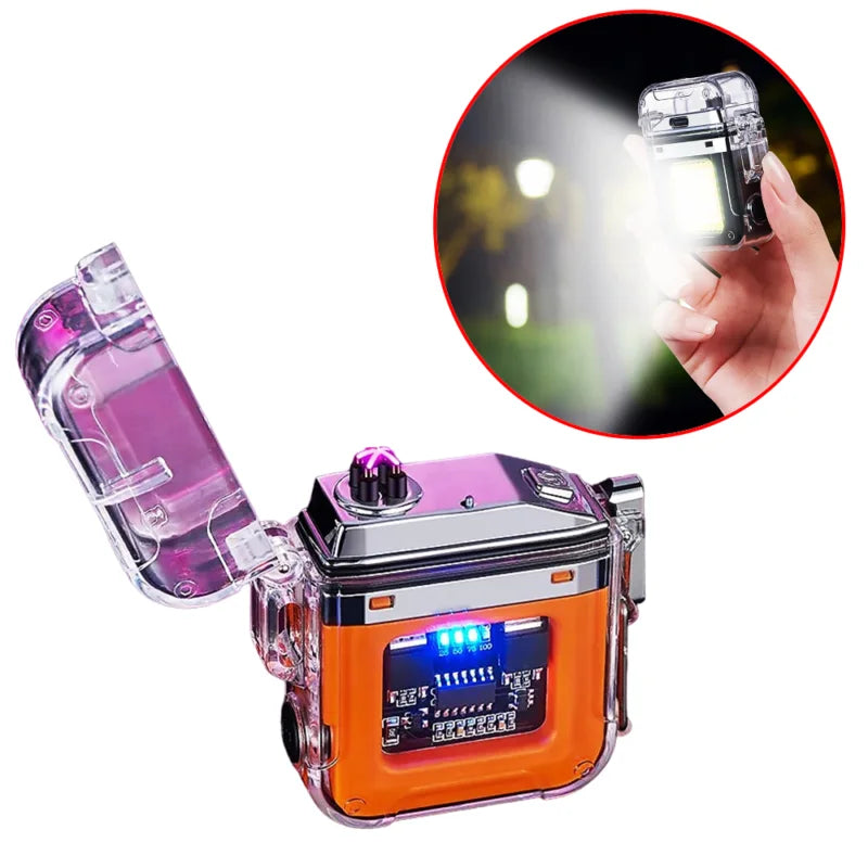 Encendedor Impermeable Transparente